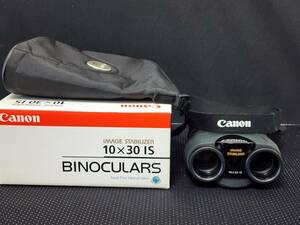 Canon キャノン IMAGE STABILIZER 10×30 IS 双眼鏡 ケース付 イメージスタビライザー