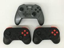 K18-985-0627-044【ジャンク】Nintendo Switch スイッチ コントローラ 11個セット(Joy‐Con 5個/Proコン 3個/社外製 3個) ※全て通電確認済_画像9