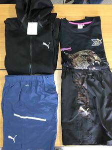 57 Puma soccer etc. sport wear M 4 point set [202206]