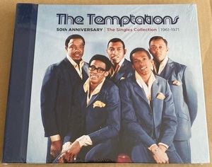 CD-BOX*THE TEMPTATIONS [50TH ANNIVERSARY THE SINGLES COLLECTION 1961-1971] temp te-shonz,3 sheets set, unopened 