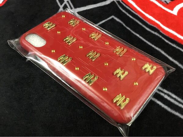 矢沢永吉 iPhoneXケース(Zスタッズ)レッド