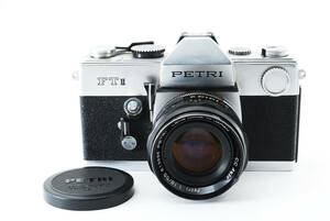 ペトリ フィルムカメラ PETRI FTⅡ PETRI LENS 55mm F1.8 SK-08J22-055