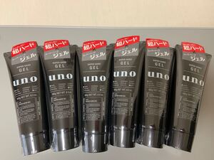 ウーノ スーパーハードジェル 180g 6個セット