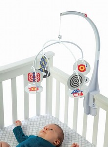 【未使用品】モービル 赤ちゃん ベッドメリー ベビー玩具 出産祝い infant stim-mobile 212810 (80) ☆SF21BK-W