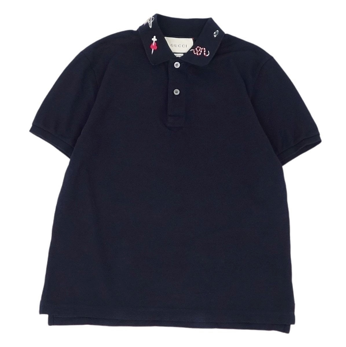 新品 希少 GUCCI グッチ MLB エンジェルス コラボ ポロシャツ XL