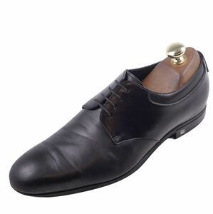 ルイヴィトン LOUIS VUITTON シューズ ダービー ビジネス ドレス レザー 外羽根 メンズ 革靴 5.5(24.5cm相当) ブラック ci11mm-rm10c08206