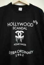 Mサイズ-hollywoodScandalロングTシャツhs42/no9bkＤ_画像4