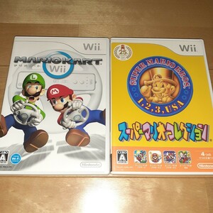 Wii マリオカート スーパーマリオコレクション　2本セット