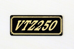 EE-241-3 VTZ250 黒/金 オリジナル ステッカー ホンダ ビキニカウル スイングアーム サイドカバー カウル カスタム 外装 タンク 等に