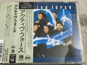 [R&B/SOUL] ACTIVE FORCE - S/T D32Y3528 MICHAEL STOKESプロデュース 国内初版 日本盤 帯付 廃盤 レア盤 