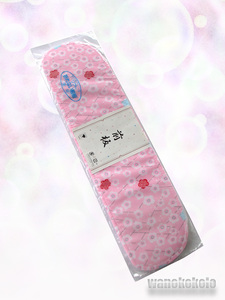 [ peace. .] soft breaking not front board belt attaching pink series / plum pattern No.2255