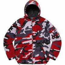 L ★新品未使用★ Supreme 22SS Nike Arc Corduroy Hooded Jacket ナイキ アーチ コーデュロイ フーデット ジャケット Red Camo レッドカモ_画像1