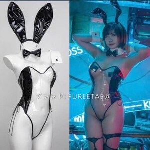2022美品! クリアバニーガール 透明バニー コスプレ 衣装 セット 仮装 変装 道具/靴/ウィッグ 別売りcosplay