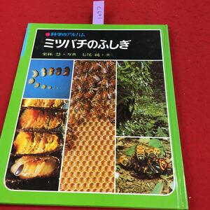 c-691 科学のアルバム ミツバチのふしぎ 栗原慧 七尾純 あかね書房 口絵 ミツバチの四季 ミツバチのかぞく ミツバチのからだ 1991年3月発行