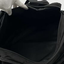 1円～極美品 TUMI トゥミ 26141 ALPHA オーガナイザー エクスパンダブル メンズ 2WAY ブリーフケース ビジネスバッグ レザー ナイロン 黒_画像9