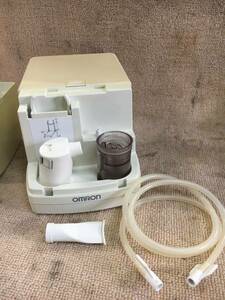 洗浄除菌済み N-544 OMRON NE-C13 ★オムロンコンプレッサー式吸入器 ネブライザ 喘息吸入器 吸引器