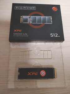 XPG SX6000 Lite M.2 2280 PCIe Gen3x4 SSD 512GB ASX6000LNP-512GT-C (ADATA)
