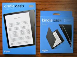 kindle　Oasis　32ＧＢ（広告なし）及び　Amazon純正ファブリックカバー