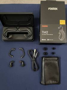 FOSTEX フォステクス TM2 Bluetooth ワイヤレス イヤホン イヤモニ FitEar 2pin ケーブル付き