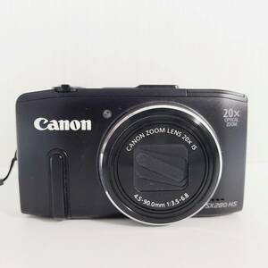 【FLA5923】　Canon　キャノン　PowerShot 　SX280HS　コンパクト　デジタルカメラ　動作品　本体のみ　ブラック　