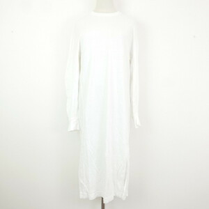 20AW FUMIKA UCHIDAfmi кушетка daVICTORIAN-SLEEVE LONG TEE WHITE M женский Victoria n рукав длинный футболка One-piece 