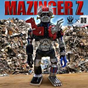 【新品】Mazinger Z×Winson Ma(シルバーメタリックVer. UNBOX INDUSTRIES　ソフビ　ウィンソン・マー　デビルマン　マジンガーZ