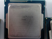 【中古】Intel CPU i7-4790/3.60GHZ×3個_画像3