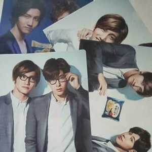  ranch ...× Tohoshinki A4 clear file 4 pieces set Glyco glico idol 