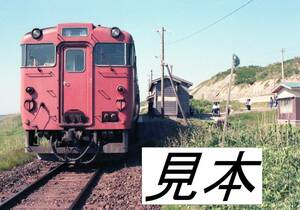 国鉄時代　昭和60年　五能線　キハ40系　驫木駅　カラー5枚　データをメール添付かCD-Rで。