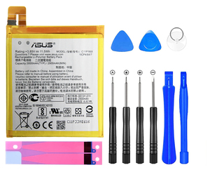 送料無料 純正新品 ASUS ZenFone3 Laser ZC551KL Z01BDA 交換 バッテリー 電池パック 工具付 内蔵バッテリー バッテリー交換 C11P1606