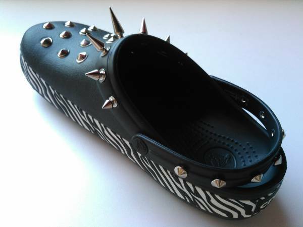 シルバー同時購入専用　アップグレード　Spiky punk custom Ⅱ クロックス スパイキー カスタム2 crocs MAXCUSTOM