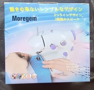 ★ Moregem コンパクト電動ミシン