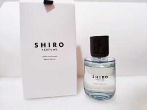 【送料無料】SHIRO シロ PERFUME パフューム OVER THE RAIN オーバーザレイン 50ml オードパルファン オーデパルファン 香水 数量限定