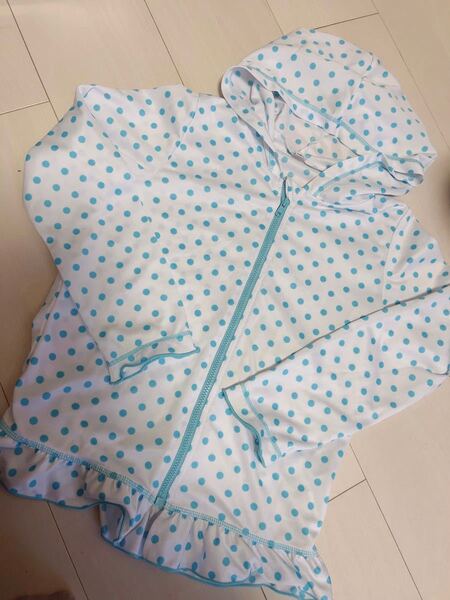 130cm 水着 ラッシュガード 長袖
