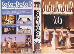  Showa era Heisei era Star * idol VHS tape [CoCo CoCo-DACo!?]* collection liquidation goods *[220607-09*16]