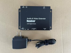 ジャンク現状品 通電のみ Audio Video Extender AV-701X-111 VGA Receiver With Stereo Audio★AB401