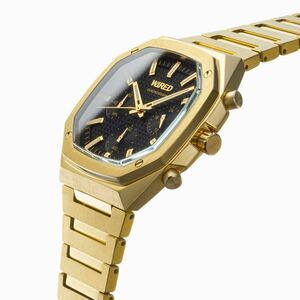 送料無料★特価 新品 SEIKO正規保証付き★セイコー腕時計 ワイアード AGAT446 クロノグラフ オクタゴンベゼル 金色 ゴールド　メンズ腕時計