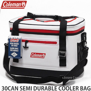 1円～ COLEMAN 30CAN SEMI DURABLE COOLER BAG WHITE コールマン 30缶 セミ ドゥラブル クーラー バッグ [同梱不可]