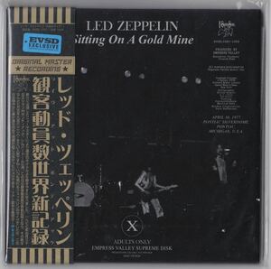 Empress Valley Led Zeppelin 3CD 観客動員数世界新記録 / Sitting On A Gold Mine レッド・ツェッペリン