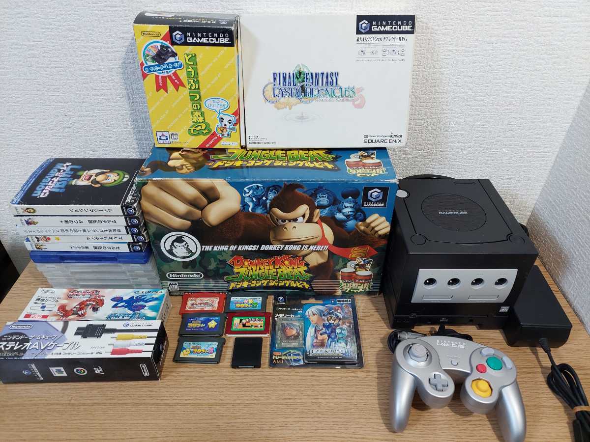 42 割引ブルー系 送料無料キャンペーン ニンテンドウ ゲームキューブ 本体 ソフト８本 セット プレミア レアソフト複数 家庭用ゲーム本体 テレビ ゲームブルー系 Adolforamirez Es