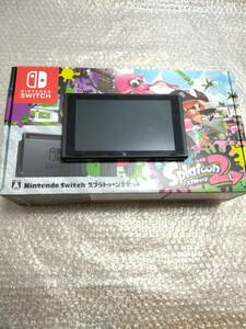 ●任天堂 Nintendo Switch ニンテンドー スイッチ スプラトゥーン2セット 本体のみ 中古 動作確認済み 送料無料●
