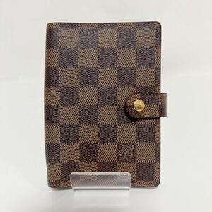 LOUIS VUITTON Louis Vuitton Damier Agenda PM pocketbook cover used 