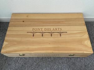 ワイン木箱 ポン・デ・ザール Pont des Artsワイン 750ml 6本 空箱