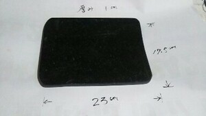  domestic production high class black .. stone mouse pad new goods 