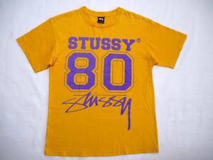stussy ステューシー Tシャツ (M) ナンバリング プリント 黒タグ 2010年頃
