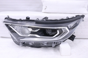 1X-1510★美品★前期 LED MXAA52 RAV4 ハイブリッド★左ヘッドライト STANLEY 42-93 打刻:1 MXAA54 HV 黒無塗装★トヨタ 純正 (UK)