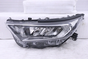 22-1927★LED MXAA52 RAV4★左ヘッドライト ガソリン車 STANLEY 42-90 打刻:E ブラック 純正★トヨタ MXAA54　