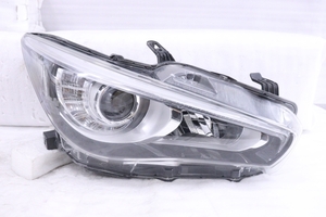 23-330★前期 V37 LED スカイライン AFS付★右ヘッドライト KOITO 100-23617 打刻:K ブラック ★日産 ニッサン (YM)