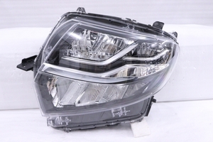 25-1203★美品★LED LA650S タントカスタム★左ヘッドライト KOITO 100-69075 打刻:Z ASSY ブラック 純正★ダイハツ