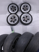 25-275★SSR 15インチ★タイヤホイールセット4本 165/50R15 15×5.0 4穴 PCD 100 +32A 2010年製 汎用 (KK)_画像9